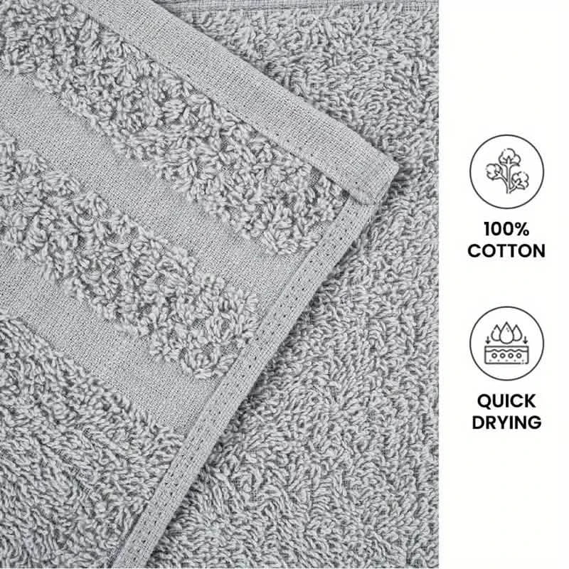 10-Piece: Towel Set with Upgraded Softness & Durability