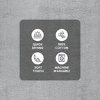 10-Piece: Towel Set with Upgraded Softness & Durability