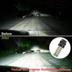 10-Pieces: LED Car Light Bulbs