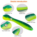 10-Pieces: Realistic Bass Loach Swimming Lure