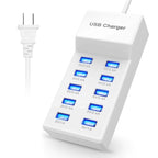 10-Ports 50W USB Wall Fast Charging Power Adapter