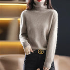 100% Cashmere Turtleneck Sweater - Timeless Elegance and Softness