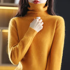 100% Cashmere Turtleneck Sweater - Timeless Elegance and Softness