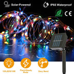 100 LEDs Solar String Lights