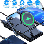 1000 mAh Wireless Foldable Power Bank