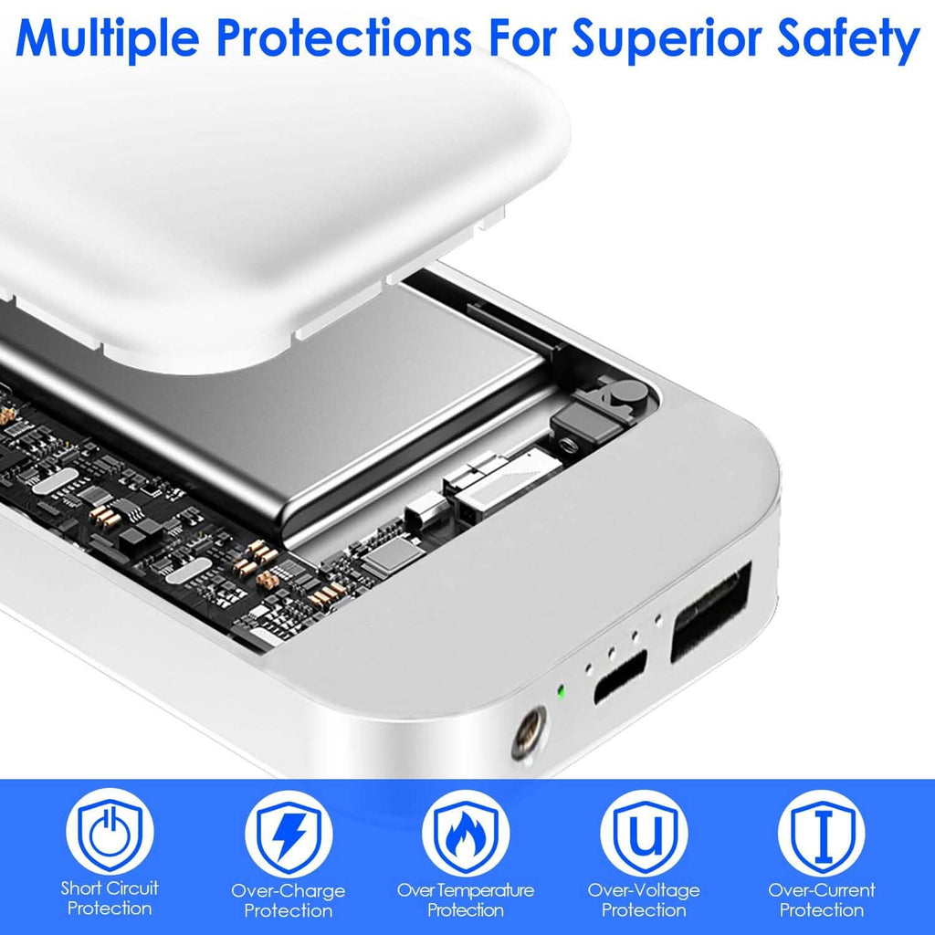 10000mAh Portable Charger Battery Pack for Heated Blanket Vest Jacket