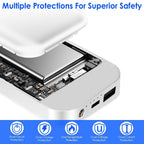 10000mAh Portable Charger Battery Pack for Heated Blanket Vest Jacket