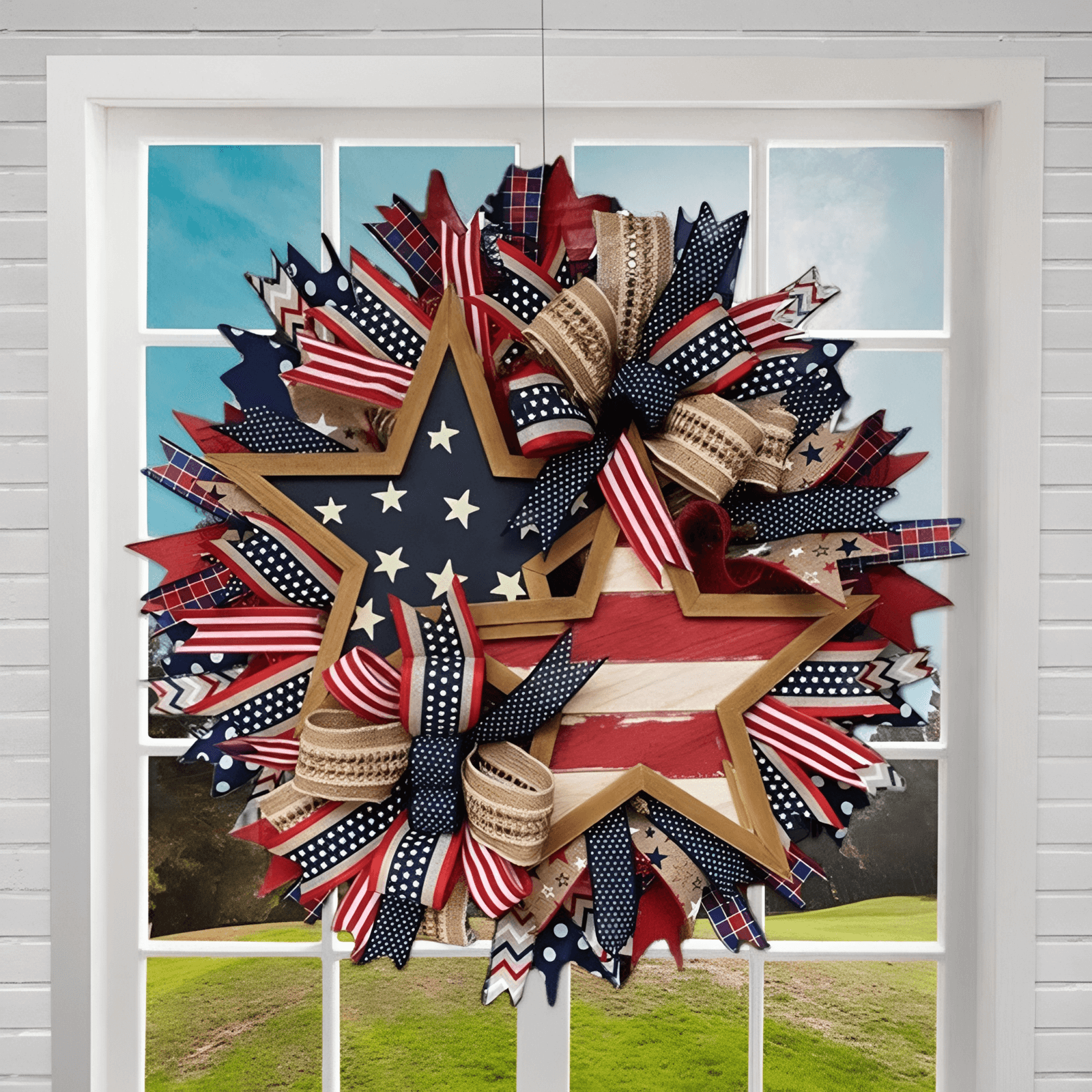 Memorial Wreath for Indoor and Outdoor Decor