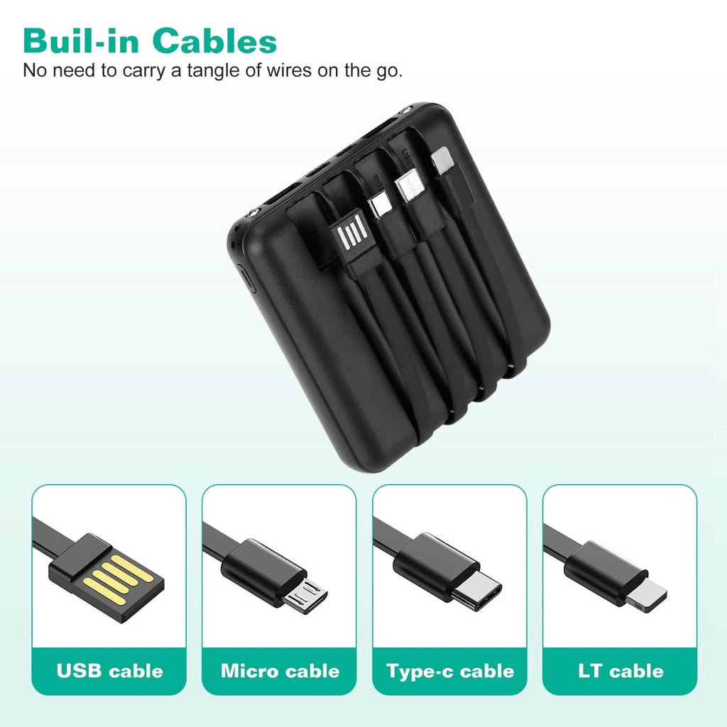 1000mAh Portable Charger Power Bank