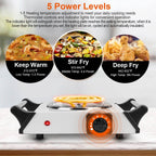 1000W Electric Burner Portable Coil Heating Hot Plate Stove Countertop