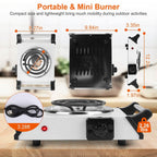 1000W Electric Burner Portable Coil Heating Hot Plate Stove Countertop