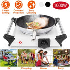1000W Electric Burner Portable Coil Heating Hot Plate Stove Countertop