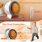 1000W Electric Space Heater Fan