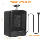 1000W Portable Electric Space Heater