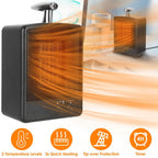 1000W Portable Electric Space Heater