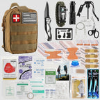 Tactical Survival Gear Backpack Multi Tool First Aid Kit