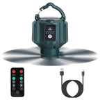 10400mAh USB Battery Powered Hanging Tent Lantern Fan Power Bank