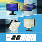 106 LED Security Lamp Dusk To Dawn 270° Wide Angle Outdoor Lighting