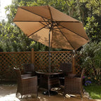106.3-Inch Outdoor Patio Umbrella