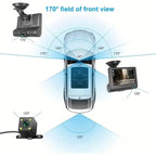 1080P 3-Camera Recorder Dash Cam with Night Vision