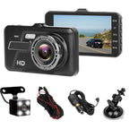 1080P 4-Inch Touch Screen Dual Dash Cam