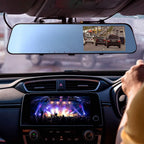 1080P Car DVR 4.3inches Dash Cam with 140° Angle Loop Recording