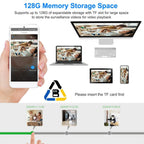 1080P FHD WiFi IP Two-Way Audio Security Surveillance Camera