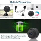 1080P Mini Wireless 2.4G Surveillance Hidden Camera