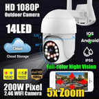 1080P Outdoor Full Color Night Vision Surveillance Camera