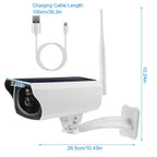1080P Solar Powered Wifi IP Camera