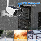 1080P Solar Powered Wifi IP Camera