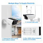 1080P Solar Powered Wifi IP Camera