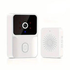 1080P WiFi Smart Video Doorbell with HD Night Vision, Two-Way Audio with App Control