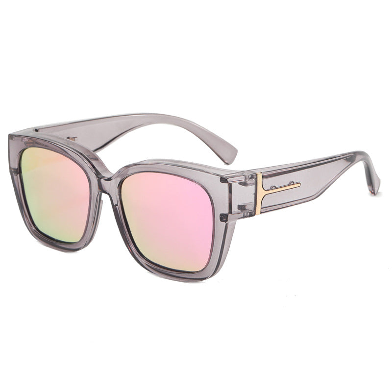 Women’s Polarized Square Sunglasses – Lightweight UV400 Shades for Driving, Beach & Travel