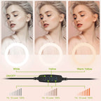 10in 120 LEDs Selfie Ring Light