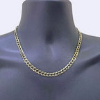 10K Yellow Gold Miami Cuban Curb Link Chain 6mm Necklace