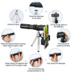 10X-300X Zoom Monocular Telescope High Definition Phone Telephoto Lens