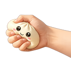 Fun Doh Mystery Slow Rise Dumpling Squish Toy | Blind Box Sensory Fidget Toy for Kids & Teens
