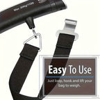110lb/50kg Capacity Digital Luggage Scale with LCD Display