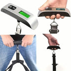 110lb/50kg Capacity Digital Luggage Scale with LCD Display