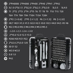 115-in-1 Magnetic Screwdriver Repair Tool Set