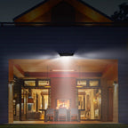 118 LEDs Solar Wall Light Outdoor Motion Sensor Lamp