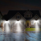 118 LEDs Solar Wall Light Outdoor Motion Sensor Lamp