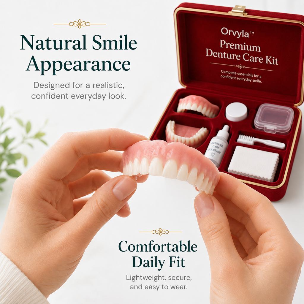 Medical Full Denture with Strong Suctiond Custom-Fit Full Functional Dentures