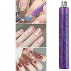 5 Petal Flower Nail Dotting Pen,Nail Art Dotting Tools,Flower Design Tool