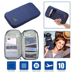 12 Pocket Travel Passport Wallet