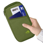 12 Pocket Travel Passport Wallet