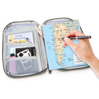 12 Pocket Travel Passport Wallet