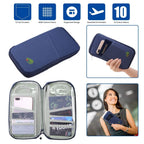 12 Pocket Travel Passport Wallet