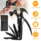 12-in-1 Stainless Steel Portable Hammer Multitool